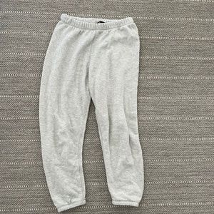 Jenni Kayne Saturday Sweatpant medium light grey